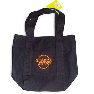 Trader Joe’s mini black Halloween tote!